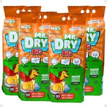 Kit Mr. Dry Big: 4 Tapetes Higiênicos 80x60cm Com 30 Unidades Kit Mr. Dry Big: 4 Tapetes Higiênicos 80x60cm Com 30 Unidades