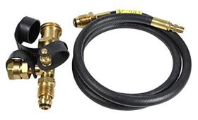 Kit Mr. Heater Stay-A-While Mangueira de 1,5 m para Combustível de RV Kit Mr. Heater Stay-A-While Mangueira de 1,5 m para Combustível de RV