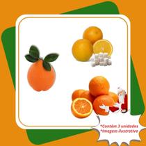 kit Mudas de Laranja 1 Açúcar 1 Natal 1 Valência Enxertadas