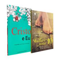 Kit Mulher Nota 10 + Cristo e Eu - Editora Hagnos