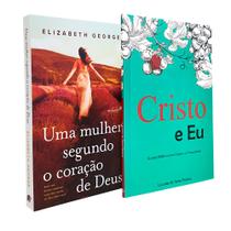 Kit Mulher Segundo o Coração de Deus + Cristo e Eu - Discipulado - Editora Hagnos