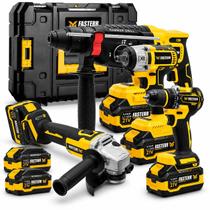 Kit Multi Ferramentas Profissional 4 em 1 Brushless Com Acessórios FST001K Kit Multi Ferramentas Profissional 4 em 1 Brushless Com Acessórios FST001K