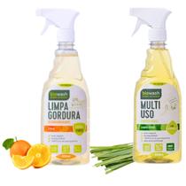 Kit Multi Uso + Limpa Gordura Biodegradável Biowash