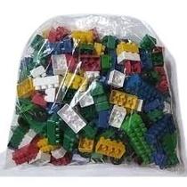 Kit Multiblocos Coloridos Com 100 Peças para todas as idades - PEÇAS SORTIDAS DE ACORDO COM ESTOQUE