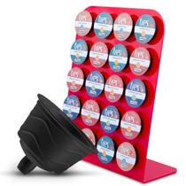 Kit Multicap Degustação Ganhe Porta Cápsulas - Vermelho