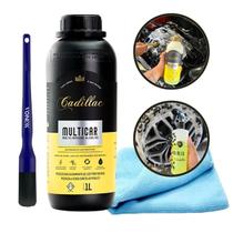 Kit Multicar Cadillac 1L APC Mulituso Concentrado + Pincel + Pano Kit Multicar Cadillac 1L APC Mulituso Concentrado + Pincel + Pano