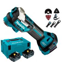 Kit Multiferramenta à Bateria 18V com acessórios Makita DTM52RTJX1
