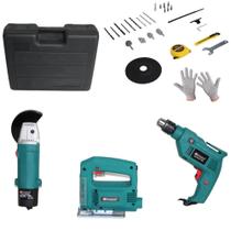 Kit Multiferramentas 3 em 1 Com Acessórios e Maleta Profissional !!