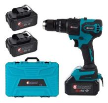 Kit Multiferramentas 5 Em 1 Com 2 Baterias 48v Azul Nakasaki