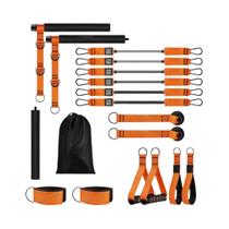Kit Multifuncional De Barra De Pilates Com Faixas De Resistência Equipamento De Treinamento De Força Kit Multifuncional De Barra De Pilates Com Faixas De Resistência Equipamento De Treinamento De Força