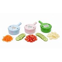 Kit multifuncional de cozinha 3 em 1 cortador ralador descascador de legumes e vegetais com recipiente coletor Kit multifuncional de cozinha 3 em 1 cortador ralador descascador de legumes e vegetais com recipiente coletor