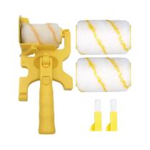 Kit Multifuncional De Ferramentas Para Reparo De Paredes Com Rolo De Pintura E Escova De Acabamento Kit Multifuncional De Ferramentas Para Reparo De Paredes Com Rolo De Pintura E Escova De Acabamento