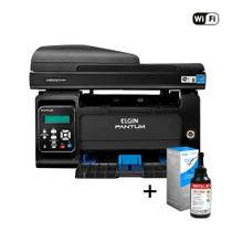 Kit Multifuncional Elgin Pantum M6550nw + Refil Recarregavel Para Toner 1600 Pag - Todos