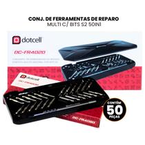 Kit Multifuncional Ferramentas Eletrônicos 50 em 1 Dotcell