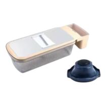 Kit multifunções cortador fatiador ralador de legumes e alimentos 6 pçs TG