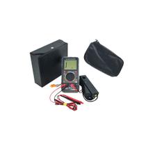 Kit Multímetro Digital Automotivo Tensão Corrente Tacômetro Garra Indutiva Mda-240 Portátil Estojo Capa Proteção