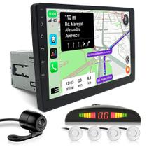 Kit Multimídia 1 Din 9 Polegadas + Câmera Ré + Sensor Ré Branco HRV HR-V 2015 2016 Carplay Kit Multimídia 1 Din 9 Polegadas + Câmera Ré + Sensor Ré Branco HRV HR-V 2015 2016 Carplay
