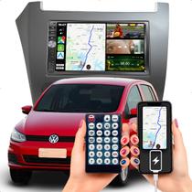 Kit Multimídia 2 DIN Botão 7p Fox 14-22 Android Auto Espelha Kit Multimídia 2 DIN Botão 7p Fox 14-22 Android Auto Espelha