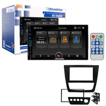 Kit Multimídia 2 Din MP5 7pol Com Controle Remoto RS506BR Plus Roadstar Moldura Gol Saveiro Voyage 2016