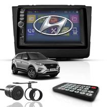 Kit Multimídia 2 Din Mp5 Bt Espelha Hyundai Creta 2017/...