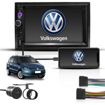 Kit Multimidia 2 Din Mp5 Bt Espelhamento Volkswagen Spacefox