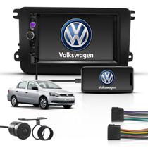 Kit Multimidia 7" 2 Din Mp5 Bt Espelha Volkswagen Voyage G7