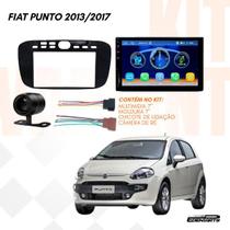 Kit Multimidia 7 MP5 Espelhamento Camera Moldura Punto Conector