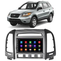 Kit Multimidia 7 Pol Android Santa Fé 2006 2007 2008 2009 2010 2011 2012 Bluetooth