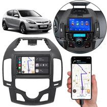 Kit Multimídia 7 Polegadas I30 2009 A 2012 MP5 Carplay Com Furo para Porta Objetos