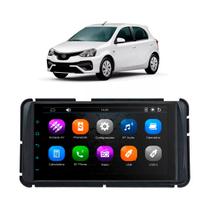 Kit Multimídia 7 Polegadas MP5/BT 2Din + Moldura Black Piano Hilux Etios Corolla GLI AP971 Kit Multimídia 7 Polegadas MP5/BT 2Din + Moldura Black Piano Hilux Etios Corolla GLI AP971