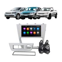 Kit Multimídia 7 Polegadas MP5/BT 2Din + Moldura Prata Gol Saveiro Voyage G5 AP793 Kit Multimídia 7 Polegadas MP5/BT 2Din + Moldura Prata Gol Saveiro Voyage G5 AP793