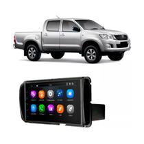 Kit Multimídia 7 Polegadas MP5/BT 2Din + Moldura Preta Hilux Etios Corolla GLI AP636
