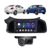 Kit Multimídia 9" Android Chevrolet Onix Joy Prisma 20122019 Câmera Ré Com Sensor