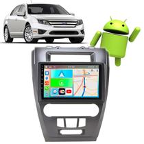 Kit Multimidia 9” Fusion 2009-2012 Waze Youtube + Câmera e Moldura