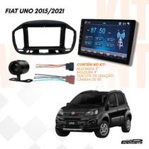 Kit Multimidia 9 MP5 Carplay Camera Moldura Uno Conector