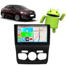 Kit Multimídia 9 Polegadas 2GB 32GB C4 Louge 2013-2018 CarPlay Android Auto