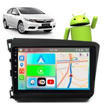 Kit Multimídia 9 Polegadas 2GB 32GB Civic 2012-2016 CarPlay Android Auto