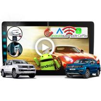 Kit Multimidia 9 polegadas Android Amarok 2010 a 2024 - Tela Som Central Redecan Canbus CarPlay GPS
