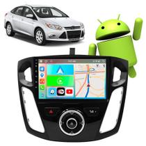 Kit Multimídia 9 Polegadas Ford Focus 2014-2019 Android CarPlay GPS
