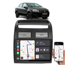 Kit Multimídia 9 Polegadas MP5 Fiat Linea 2009 a 2014 + Câmera de Ré