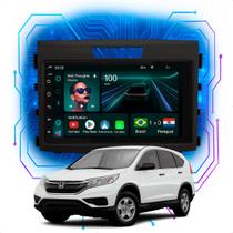 Kit multimidia android 4/64gb 7" crv 12/16 preto jp/ch honda