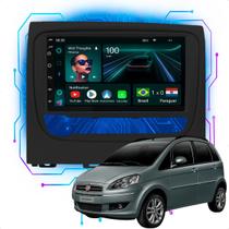 Kit multimidia android 4/64gb 7" idea 13/16 preto fiat