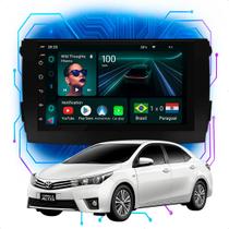 Kit Multimídia Android 4/64GB 7p Corolla 2009 a 2014 Gps