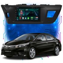 Kit Multimídia Android 4/64GB 7p Corolla 2015 a 2017 Wifi