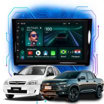Kit Multimídia Android 4/64GB 7p Corsa Montana 2002 a 2012