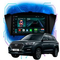 Kit Multimidia Android 4-64GB 7p IX35 10-22 Carplay + Maps