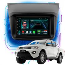 Kit Multimídia Android 4/64GB 7p L200 Triton Pajero 08 a 15