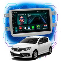 Kit Multimídia Android 4/64GB 7pol Sandero 2011 a 2024