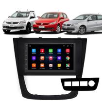 Kit Multimidia Android 7" Gol Saveiro Voyage G5 08 10 12 GPS + Câmera