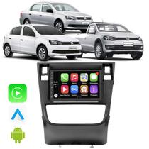 Kit Multimidia Android 7" Gol Voyage Saveiro G6 2013-2016 Carplay Wifi